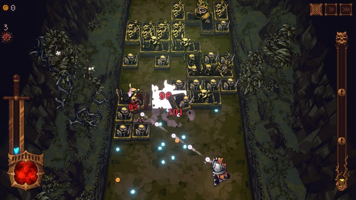 Ball x Pit is the Vampire Survivors/Breakout Mash-Up That Proves Mounting Strength Doesn't Mean Diminished Weakness